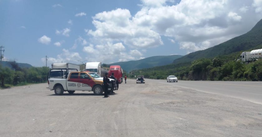 Mantiene Guardia Estatal vigilancia en carreteras, brechas y accesos a ejidos