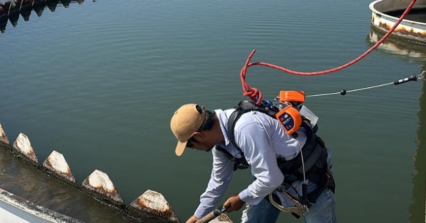 Realizó Comapa limpieza de clarificadores en planta potabilizadora Rancho Grande