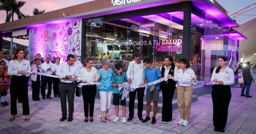 Américo y María abren las puertas de “Disfruta, apapachos a tu salud”, la cafetería del DIF Tamaulipas