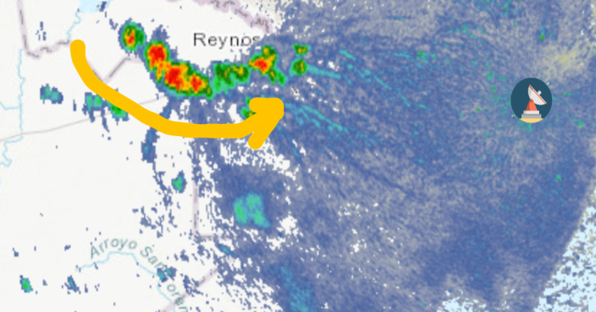 Lluvias aisladas en el sur de Reynosa