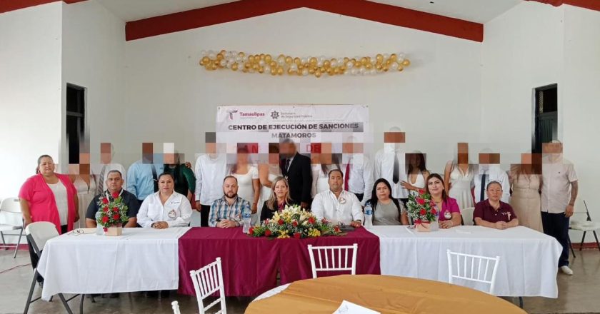 PPLs de CEDES Matamoros contraen nupcias en Campaña de Matrimonios Colectivos