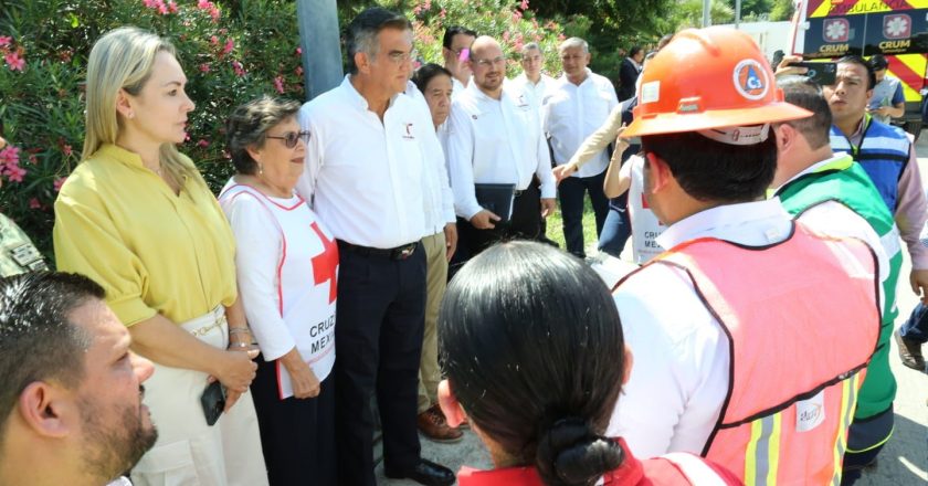 Participó Américo en simulacro durante el Día Nacional de Protección Civil