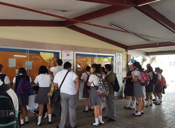 Por lluvias, suspenden clases en CBTIS 7