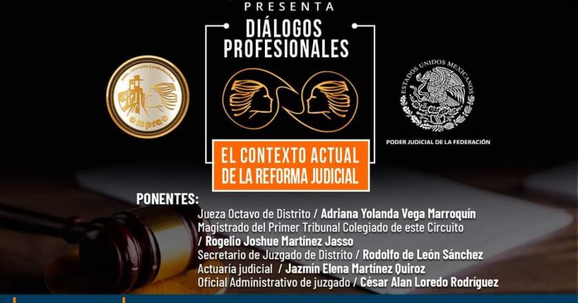 Invitan a conferencia sobre Reforma Judicial