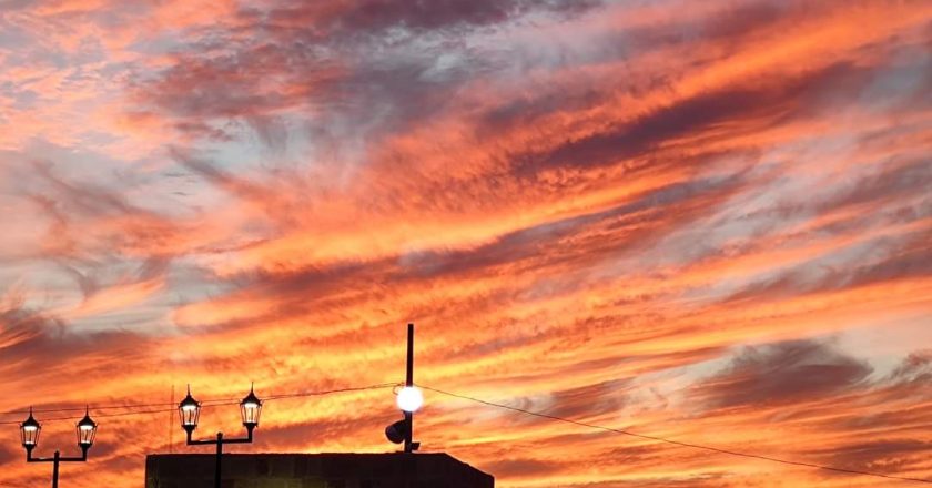 Y el cielo de Reynosa se vistió de otoño