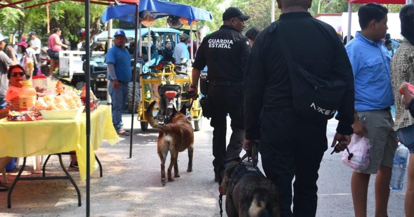 Guardia Estatal redobla vigilancia durante festejos patrios