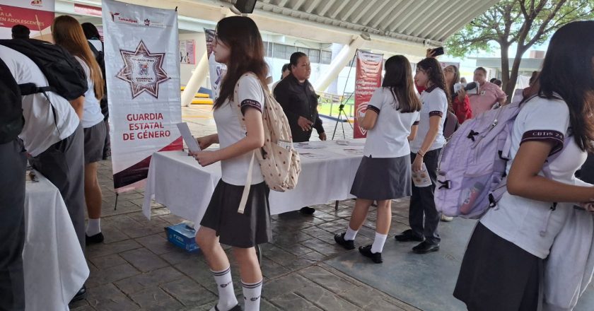 Guardia Estatal de Género se suma a la prevención del embarazo no planificado en adolescentes