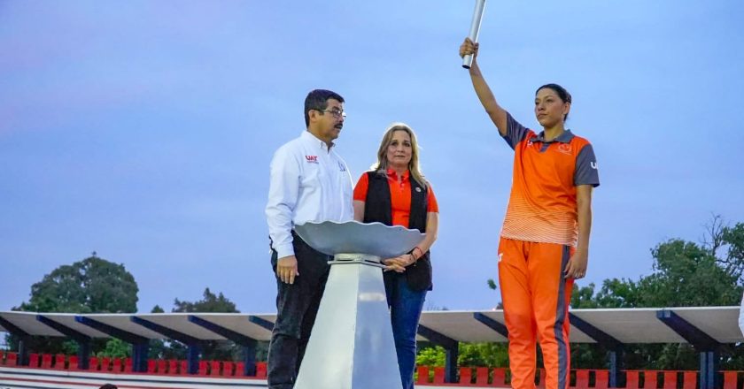 Inauguró Dámaso Anaya la fiesta deportiva del Interfacultades UAT 2024