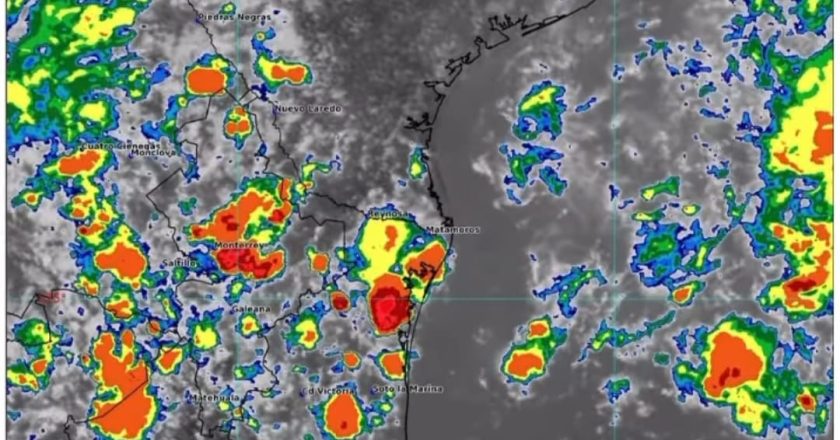 Crece posibilidad de lluvias por interacción de sistema frontal