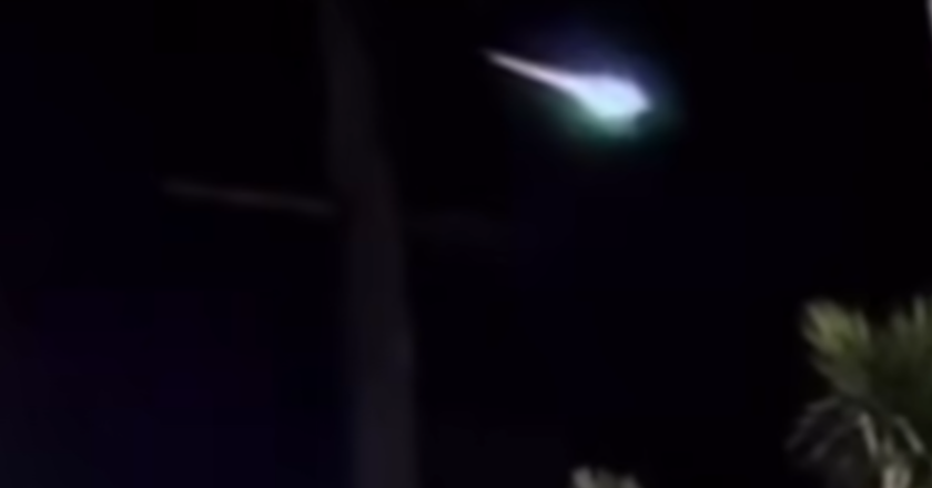 Meteorito iluminó el cielo de Reynosa