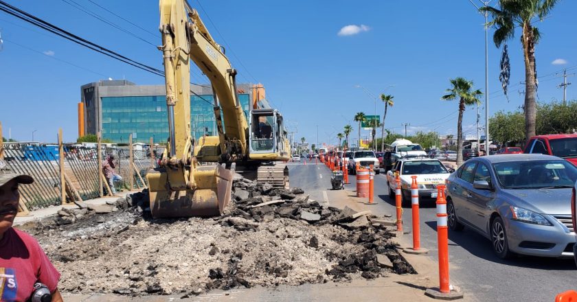 Invierte gobierno de Américo en Zona Norte casi 90 MP en pavimentación y obra hidráulica