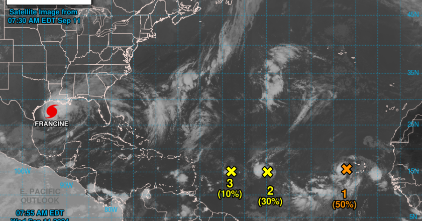 Se fue Francine; vigilan tres sistemas tropicales más