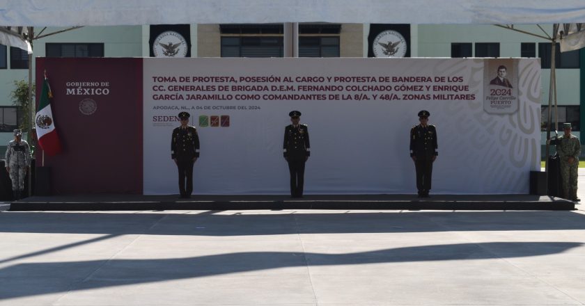 Asume nuevo mando castrense en la 8va. Zona Militar