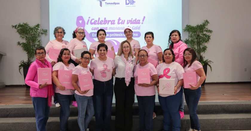 Continúa DIF Tamaulipas apoyando la lucha contra el cáncer de mama