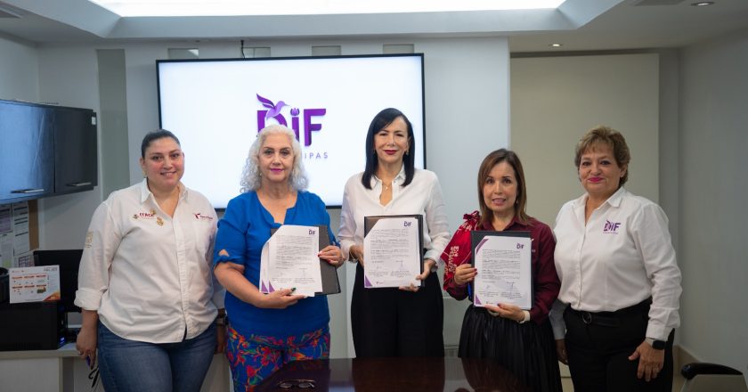 Firmaron DIF Tamaulipas e ITACE convenio para fabricación de estufas ecológicas