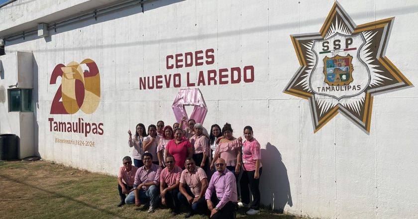 Realiza CEDES Nuevo Laredo campaña de concientización sobre cáncer de mama