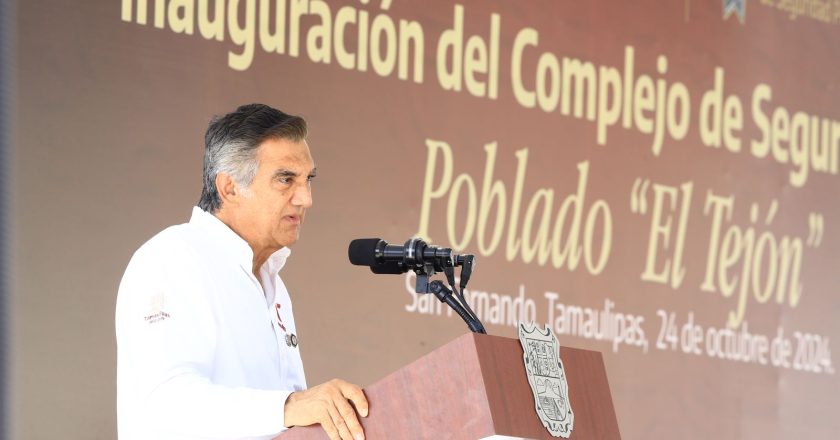 Inauguró Américo nuevo Complejo de Seguridad Pública