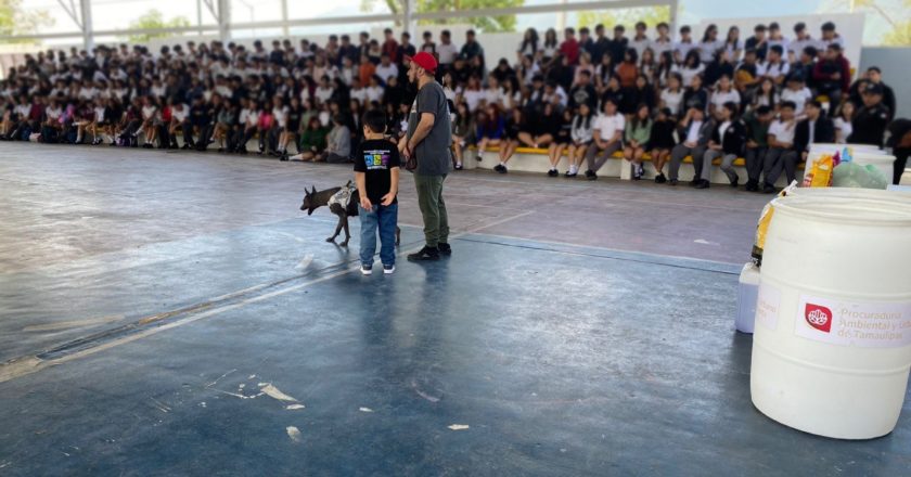 Fomentan valores de respeto a los animales y al medio ambiente en el CBTis 24