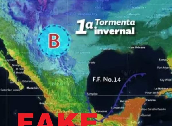 Falsa alarma de tormenta invernal