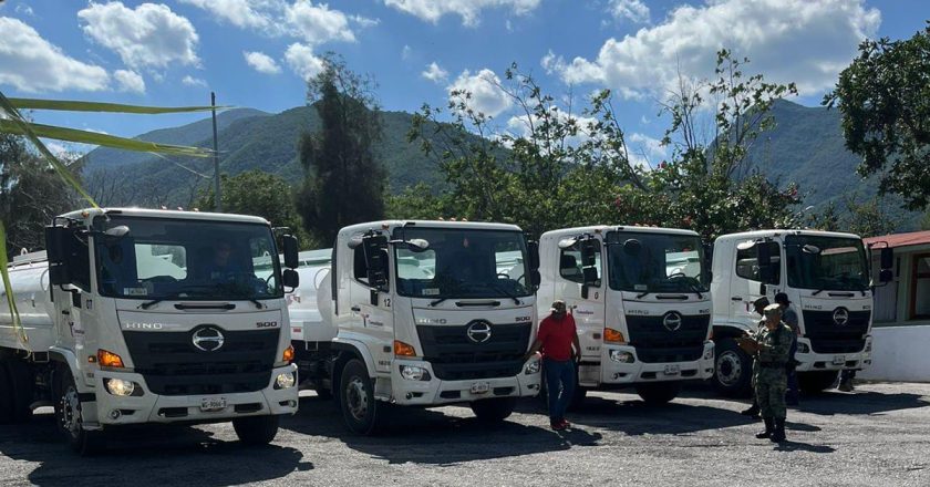 Envía Tamaulipas camiones cisterna para apoyo a Guerrero