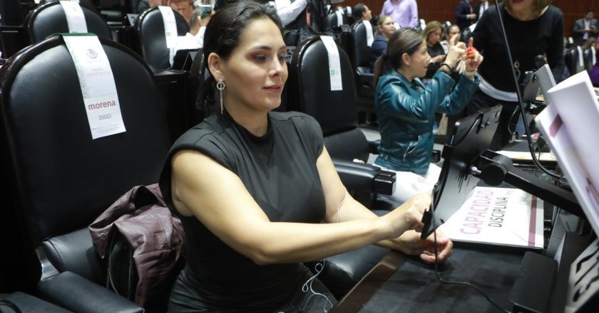 La diputada Casandra de los Santos será presidenta de una comisión en la Cámara de Diputados