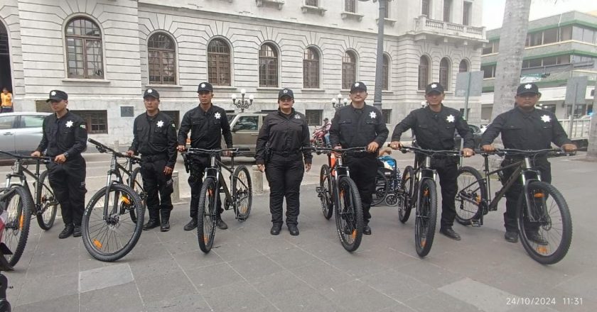 Recibe Guardia Estatal motocicletas y bicicletas para reforzar seguridad en Tampico