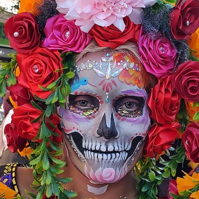 Resguarda CANACO tradiciones mexicanas con desfile y concurso de “catrinas”