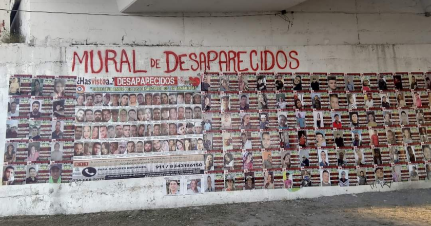 Harán mural por los desaparecidos