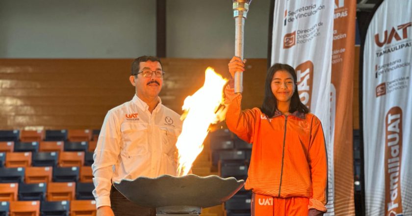 Rector de la UAT inauguró los Juegos Interfacultades 2024 Zona Norte