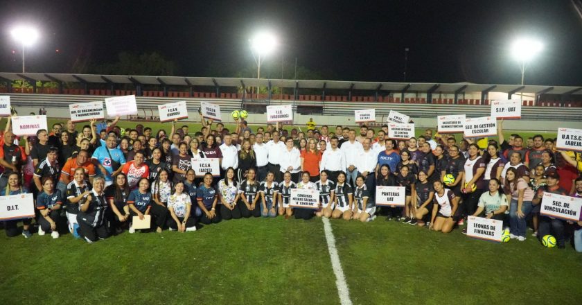 Inauguró Dámaso Anaya torneos deportivos para empleados de la UAT