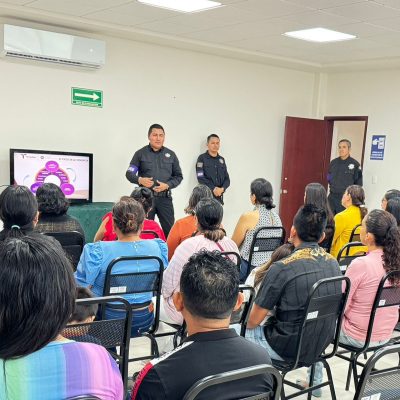 Guardia Estatal de Género impartió plática informativa a personal de SEDENA