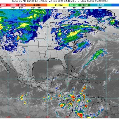 Prevén 48 Frentes Fríos y 7 Tormentas Invernales