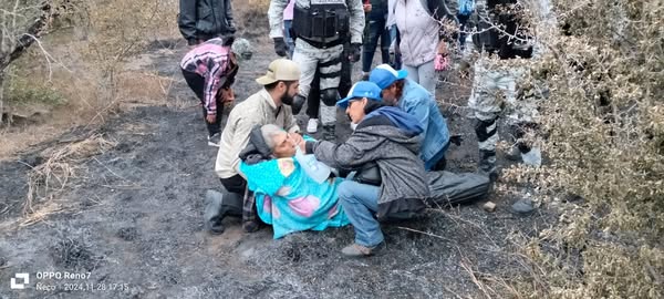 Don Beto se perdió en el monte desde el sábado 23