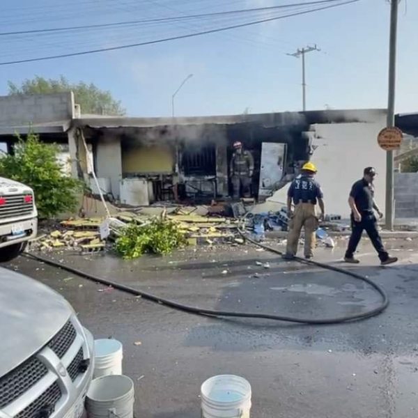 Explosión en vivienda de Hacienda Las Fuentes