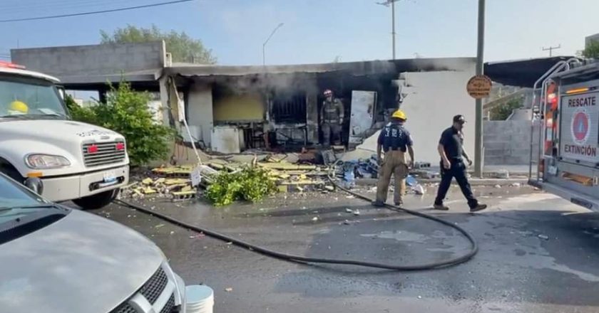 Explosión en vivienda de Hacienda Las Fuentes