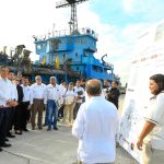 Supervisa gobernador avances del Puerto del Norte en Matamoros