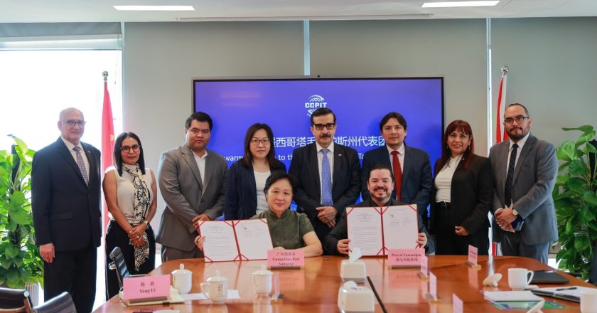 Firma Tamaulipas carta de intención con el Consejo Chino de Promoción del Comercio Internacional