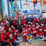 Presidió Rector encendido del pino navideño Familia UAT