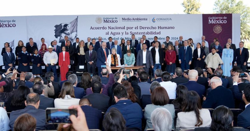 Participó gobernador en el Acuerdo Nacional por el Derecho Humano al Agua