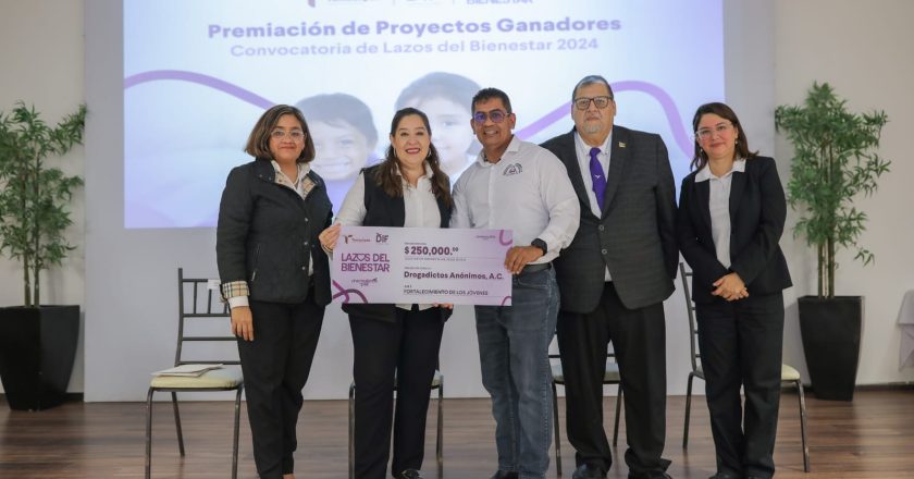 Premia DIF Tamaulipas a las organizaciones ganadoras de la convocatoria Lazos del Bienestar 2024