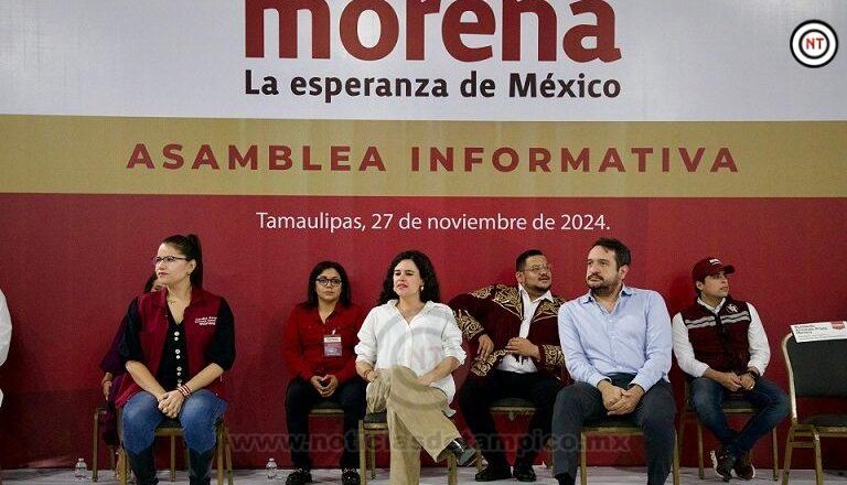 Llama María Luisa Alcalde a fortalecer a MORENA en Tamaulipas