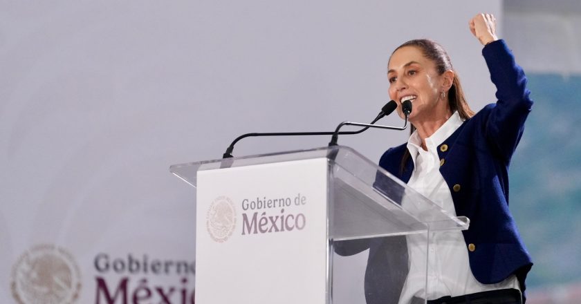 “Queremos muchos Benitos Juárez en las cortes”: Claudia Sheinbaum