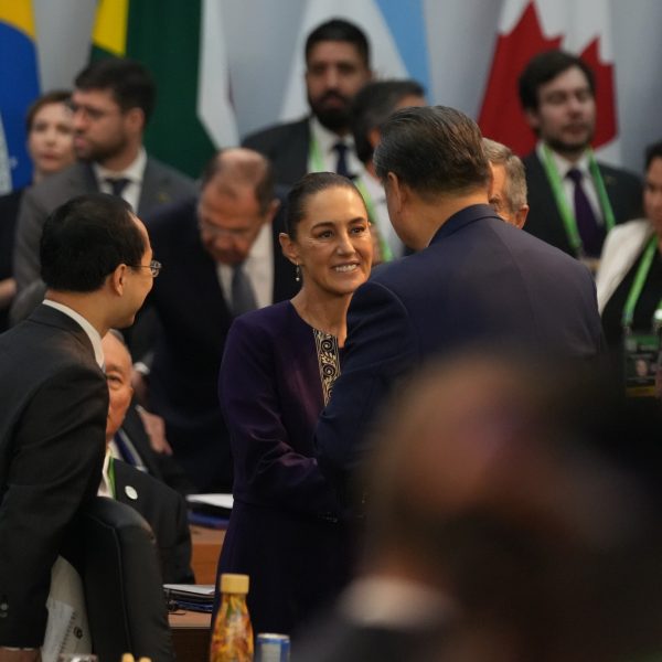 Sostiene Claudia Sheinbaum reuniones bilaterales con mandatarios durante G-20