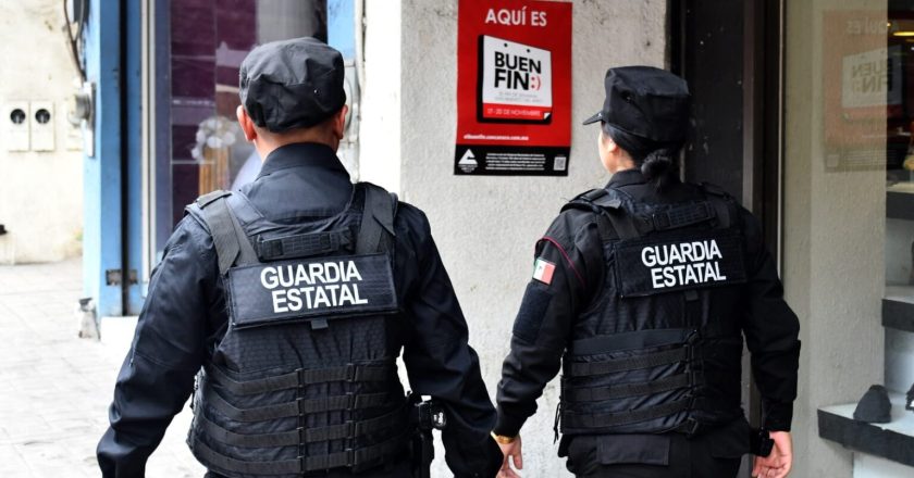 Prepara Guardia Estatal operativo de seguridad para El Buen Fin 2024