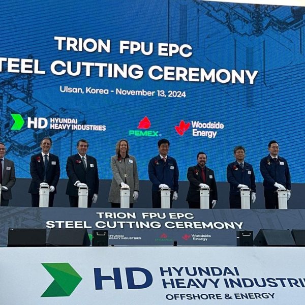 Arranca en Corea construcción de plataforma marítima de producción destinada a Tamaulipas