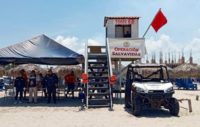 Reforzarán seguridad en Playa Miramar con Centro Operativo de la Guardia Estatal