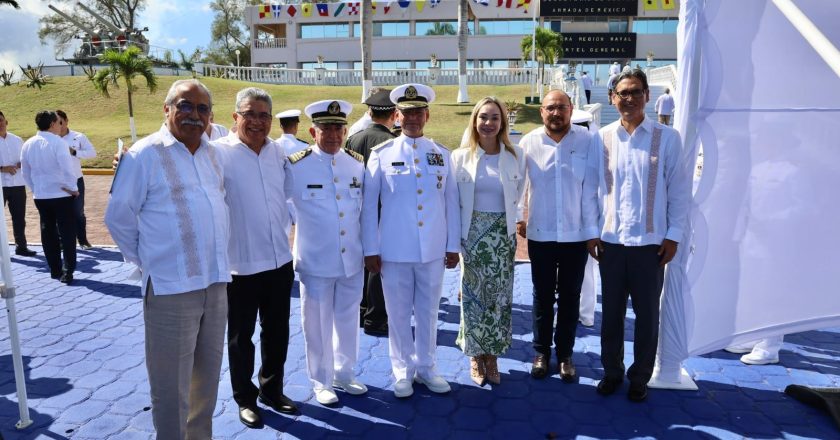 Asistió Secretario General de Gobierno al 199 Aniversario del “Día de la Armada de México” en la Primera Región Militar