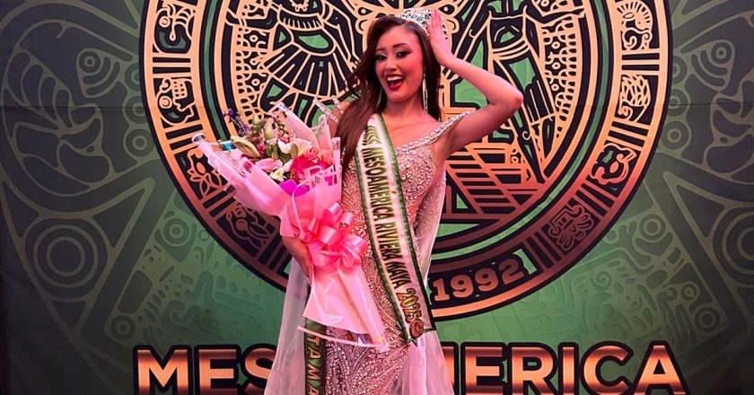 Estudiante de la UAT se coronó como Miss Mesoamérica México 2025