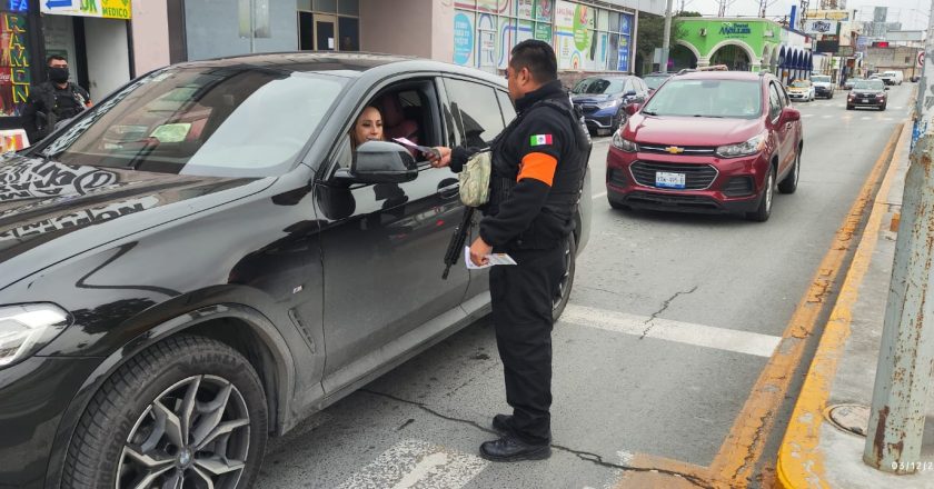 Piden a paisanos y visitantes respetar el Reglamento de Tránsito