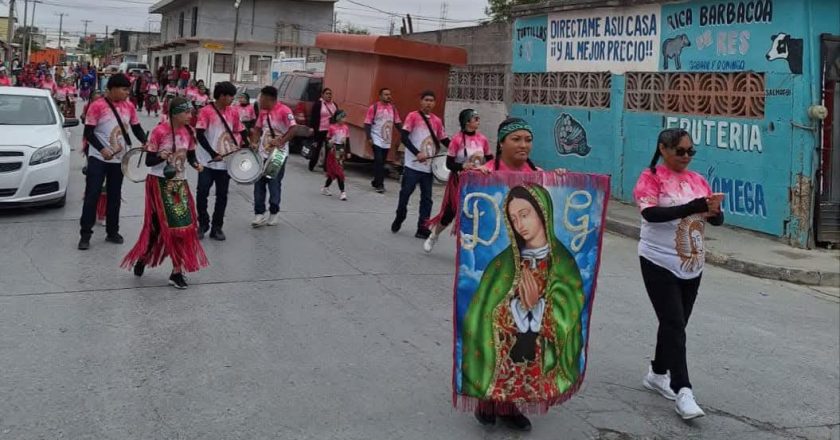 Peregrinos inundan las calles de Reynosa